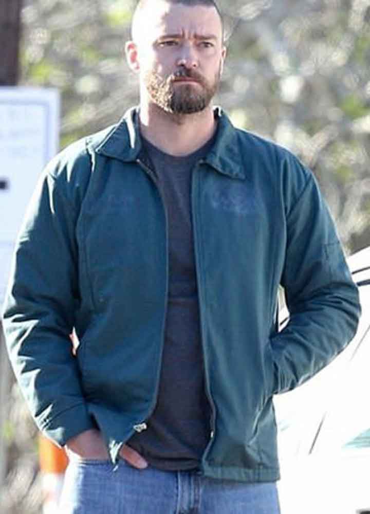 PALMER 2021 (EDDIE PALMER) JUSTIN TIMBERLAKE BLUE COTTON JACKET
